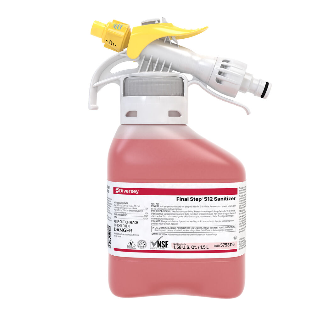 Final Step® 512 Sanitizer 2x1.5L